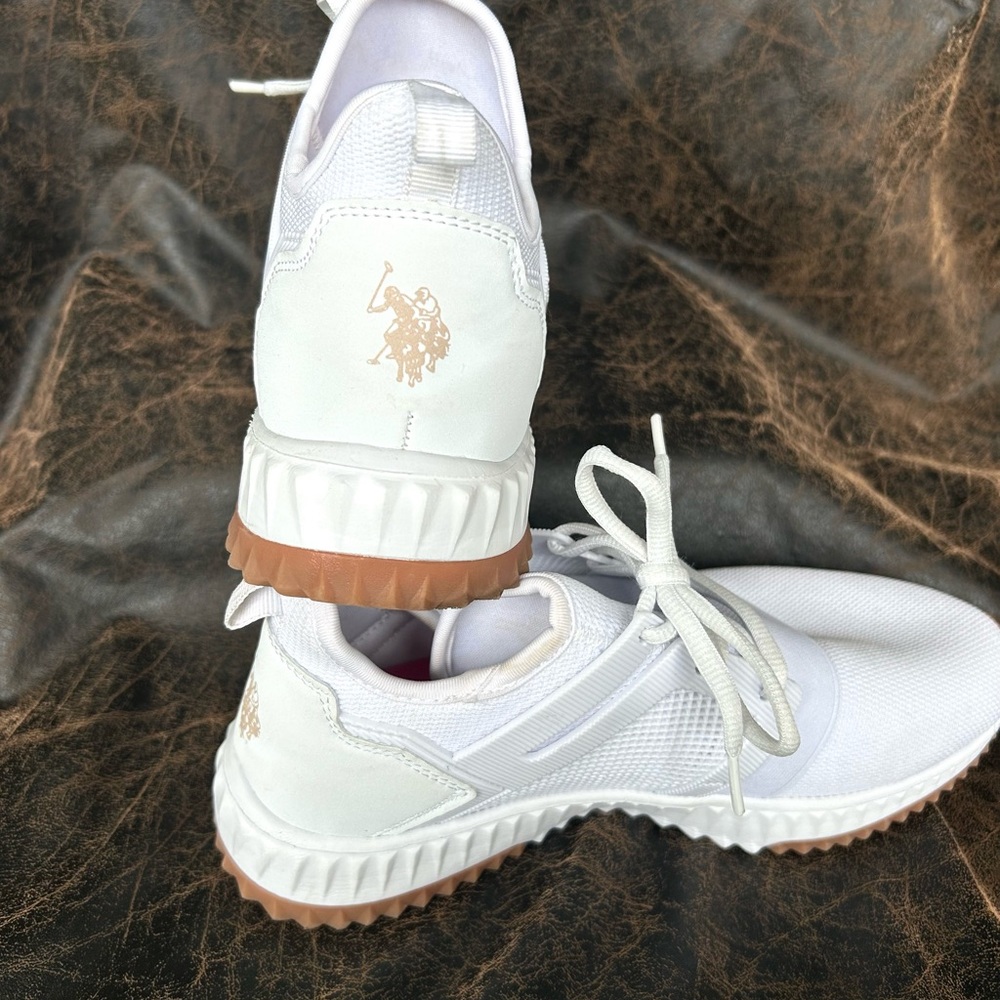 U.S. Polo Assn. White Sneakers women 8 - Picture 9 of 11
